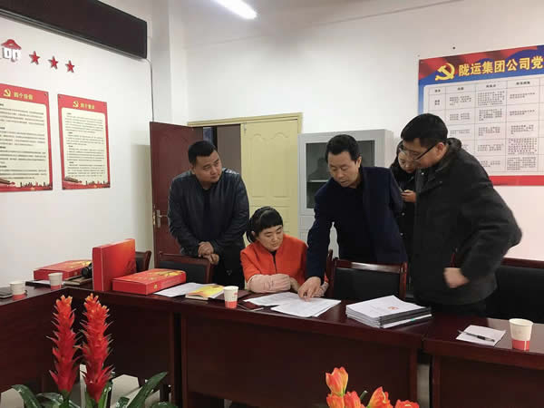 隴運集團(tuán)公司黨委組織召開武都汽車站黨支部建設(shè)標(biāo)準(zhǔn)化達(dá)標(biāo)驗收會議